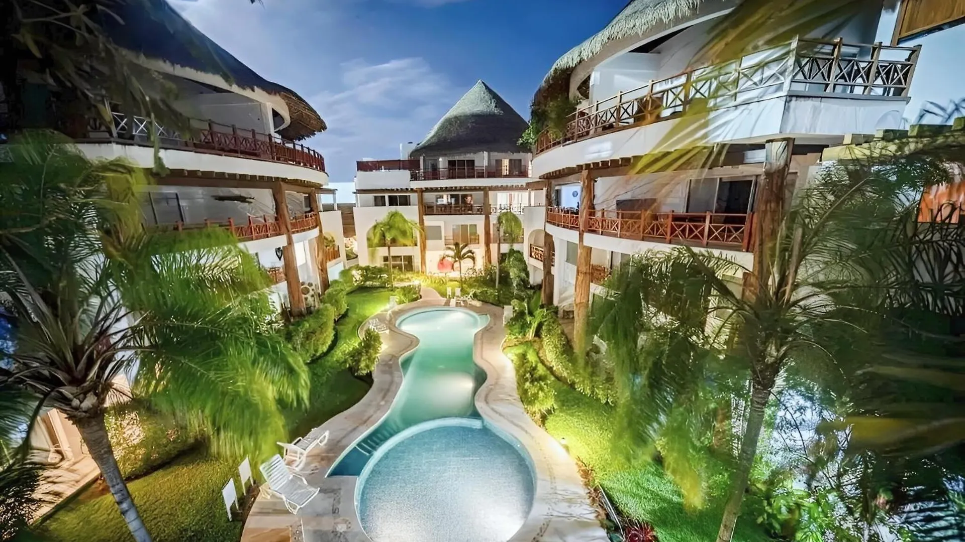 Luxury Duplex -4 Pers- 2Mn Beach&5Th Av, Pool, Gym 신데 델 카르멘 아파트