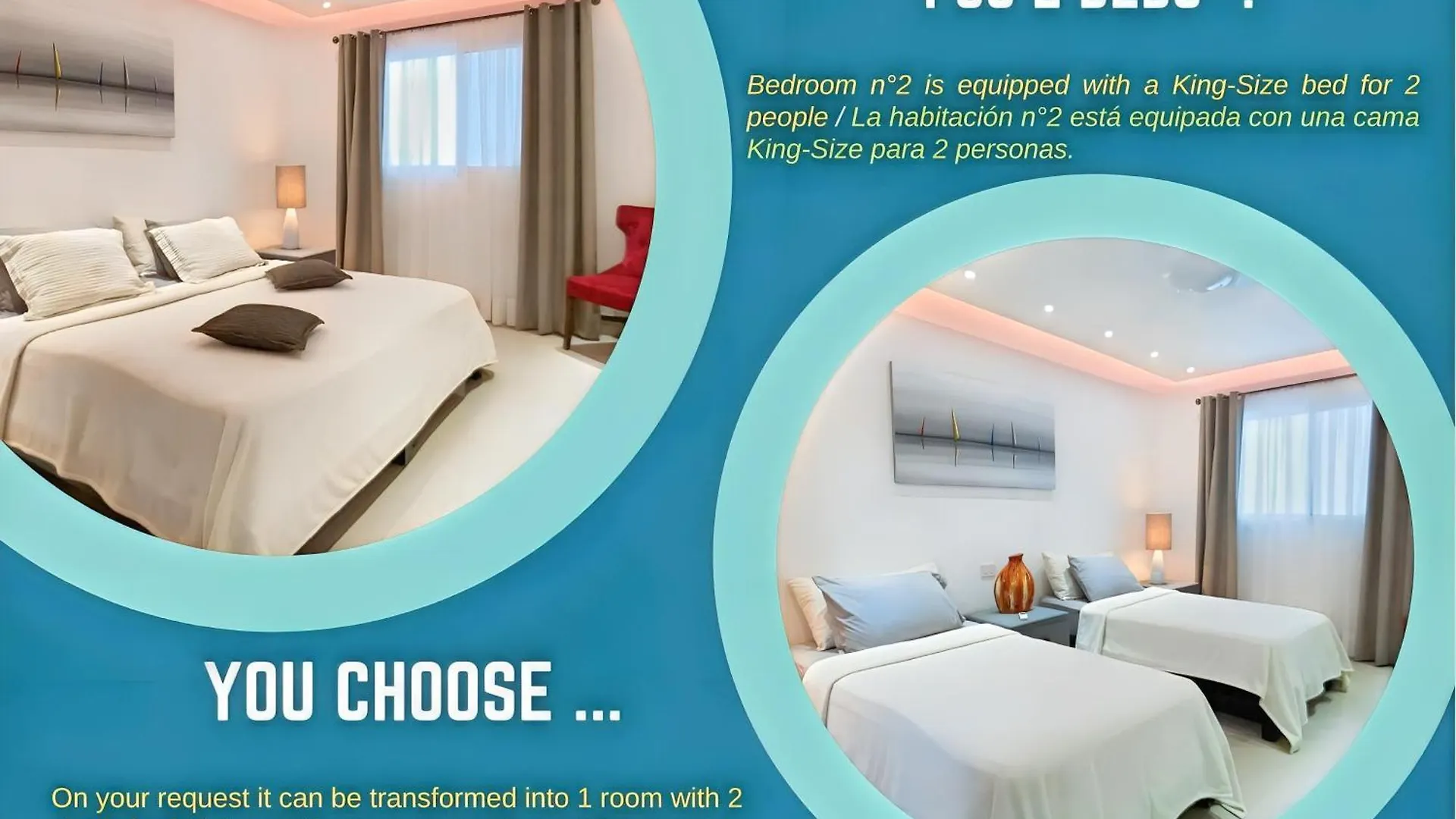 Luxury Duplex -4 Pers- 2Mn Beach&5Th Av, Pool, Gym 신데 델 카르멘 0*,  멕시코